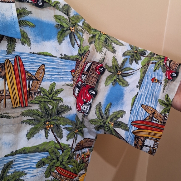 RJC Hawaiian Cotton Shirt - Picture 3 of 6